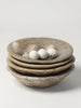 Vintage Rajasthan Marble Stone Bowls