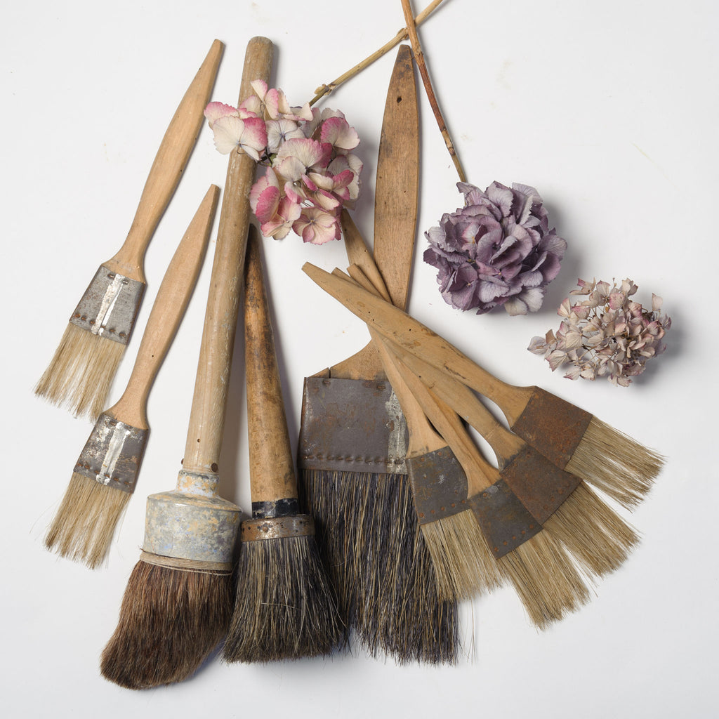 Collection Antique French Brushes