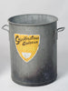 Vintage French Galvanised Zinc Steriliser Buckets