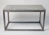 Marble and Steel Coffee Table
