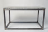 Marble and Steel Coffee Table