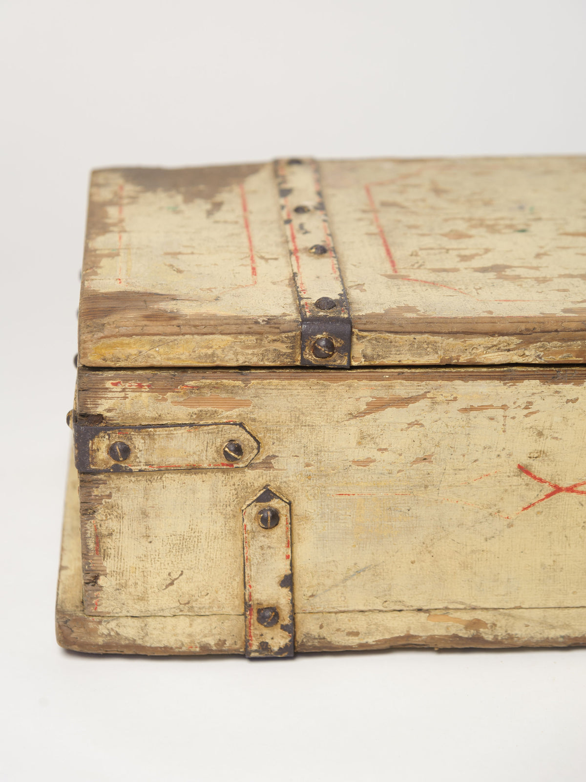 Antique Swedish Box with original paint