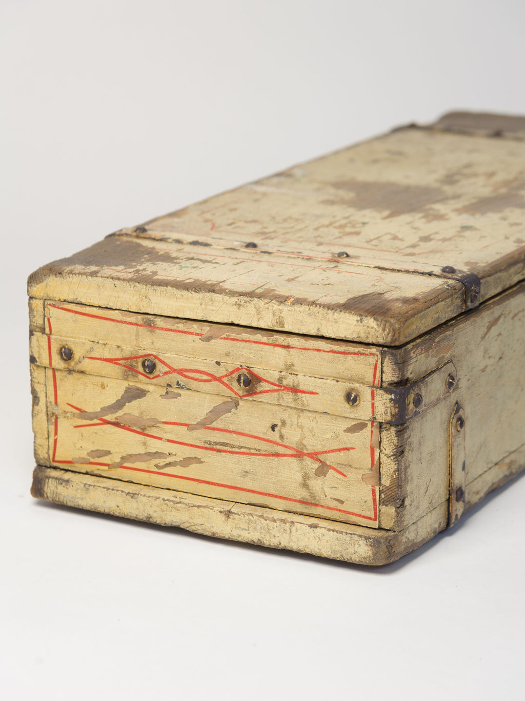Antique Swedish Box with original paint
