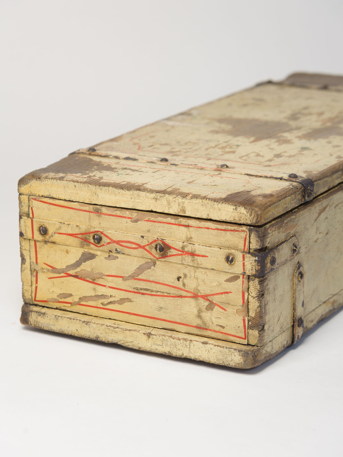 Antique Swedish Box with original paint