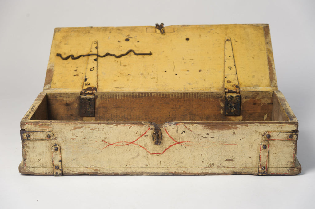 Antique Swedish Box with original paint