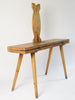 Antique Swedish Bord Stolar, metamorphic table chair