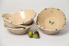 Collection antique Southern Italian earthenware bowls