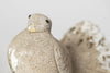 Pair Vintage French Stone doves, circa 1950's
