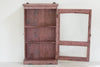 Antique Painted Glazed Wall Cupboard - Decorative Antiques UK  - 3