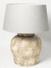 Beautiful Pair Large Jar Table Lamps with Dove Grey Shades
