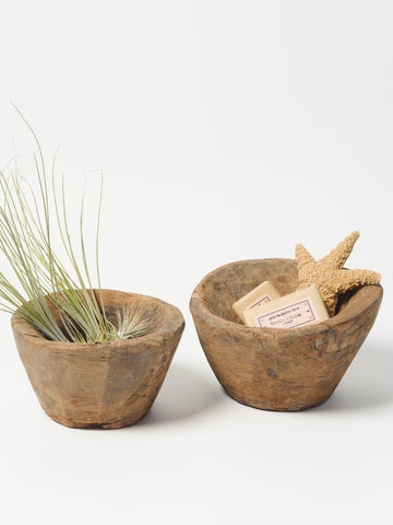 Chunky Rustic Wooden Bowls