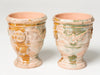 Pair Authentic Miniature Replicas Anduze Terracotta pots
