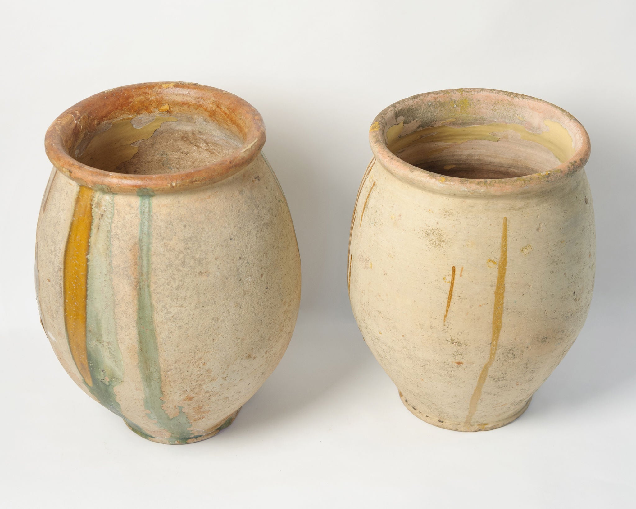 Gorgeous Antique French Provencal Biot Jars/Jarres