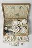 Amazing Antique French Child's Dinner Service Toy Set in original box, Rare