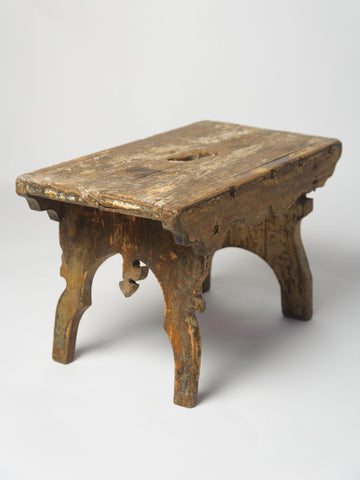 Antique Swedish Milking Stool