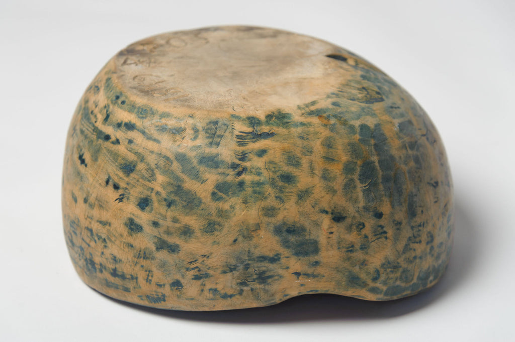 Antique Swedish Root Bowl with original paint