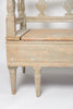 Antique Swedish Gustavian Trundle Bed Bench