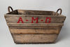 Antique French Champagne Trugs