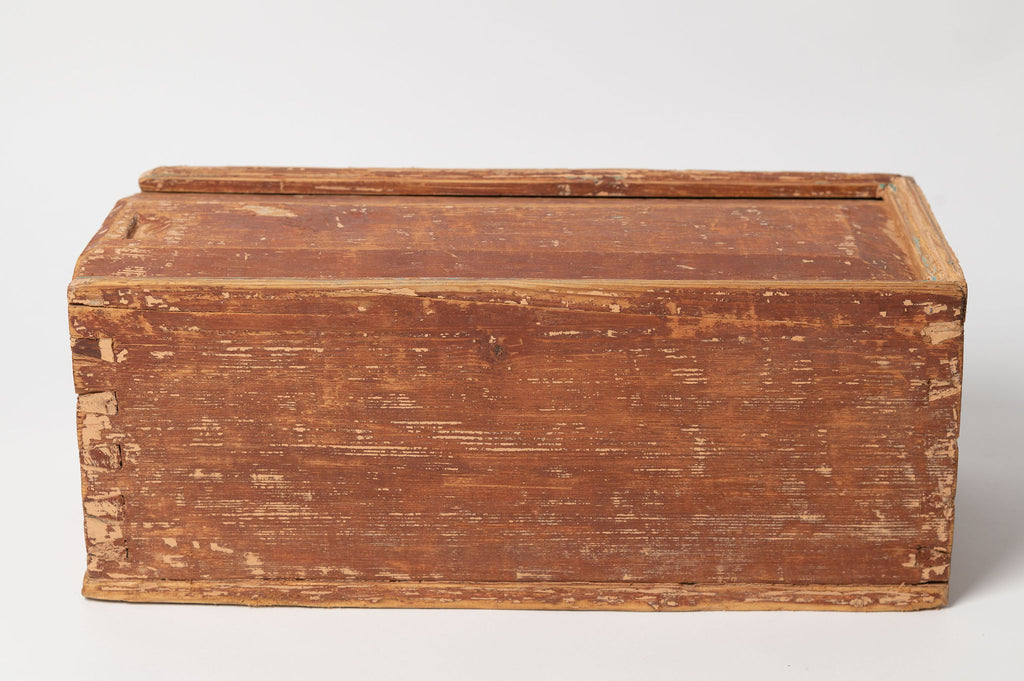 Antique 19th Century Swedish Candle Box