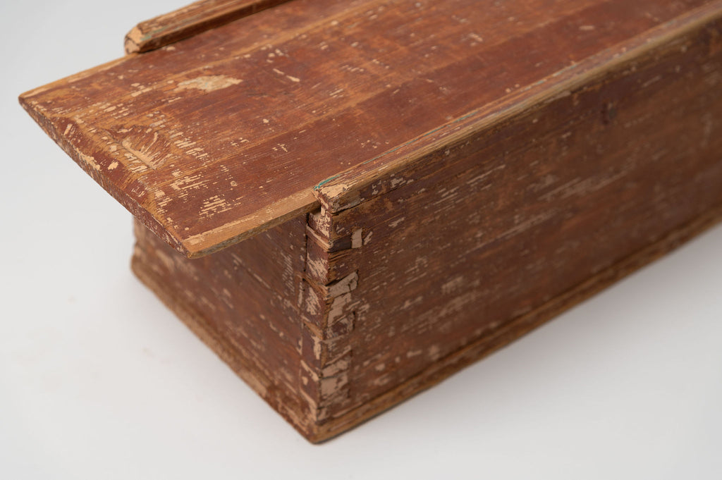 Antique 19th Century Swedish Candle Box