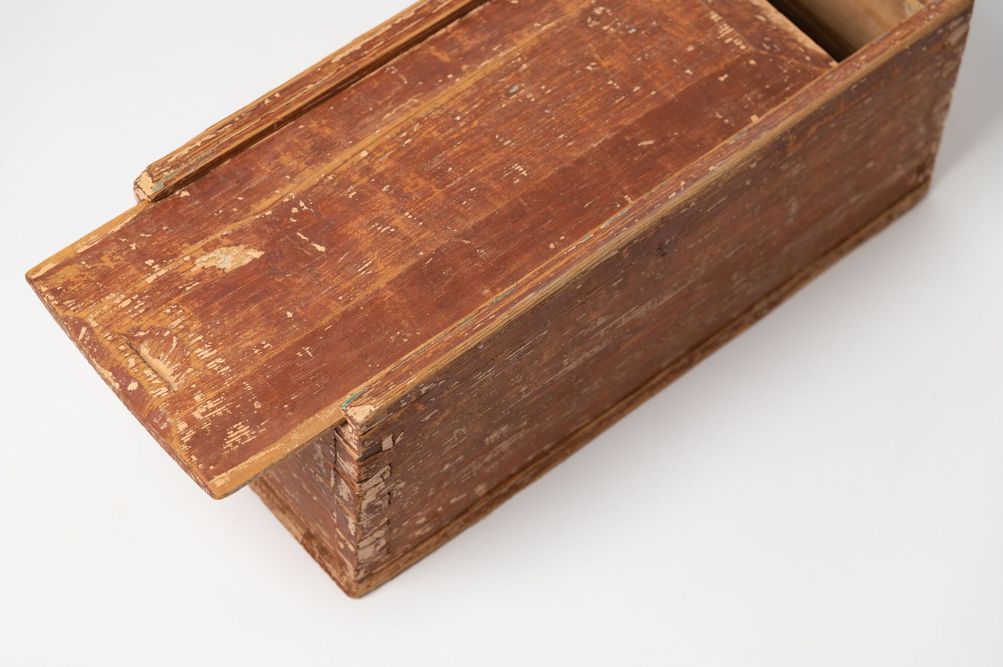 Antique 19th Century Swedish Candle Box