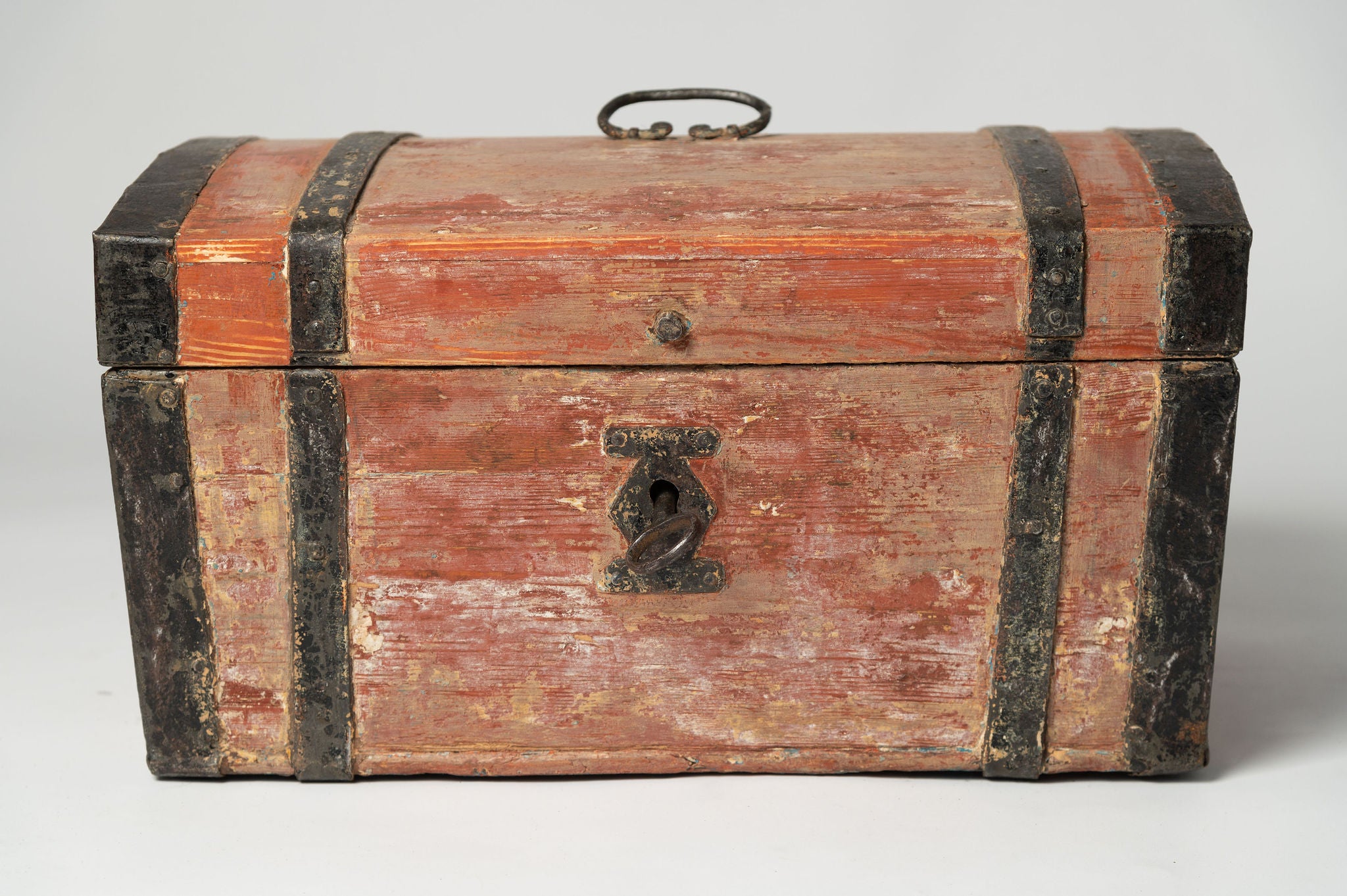 Antique 18th Century Swedish Writing box, original paint