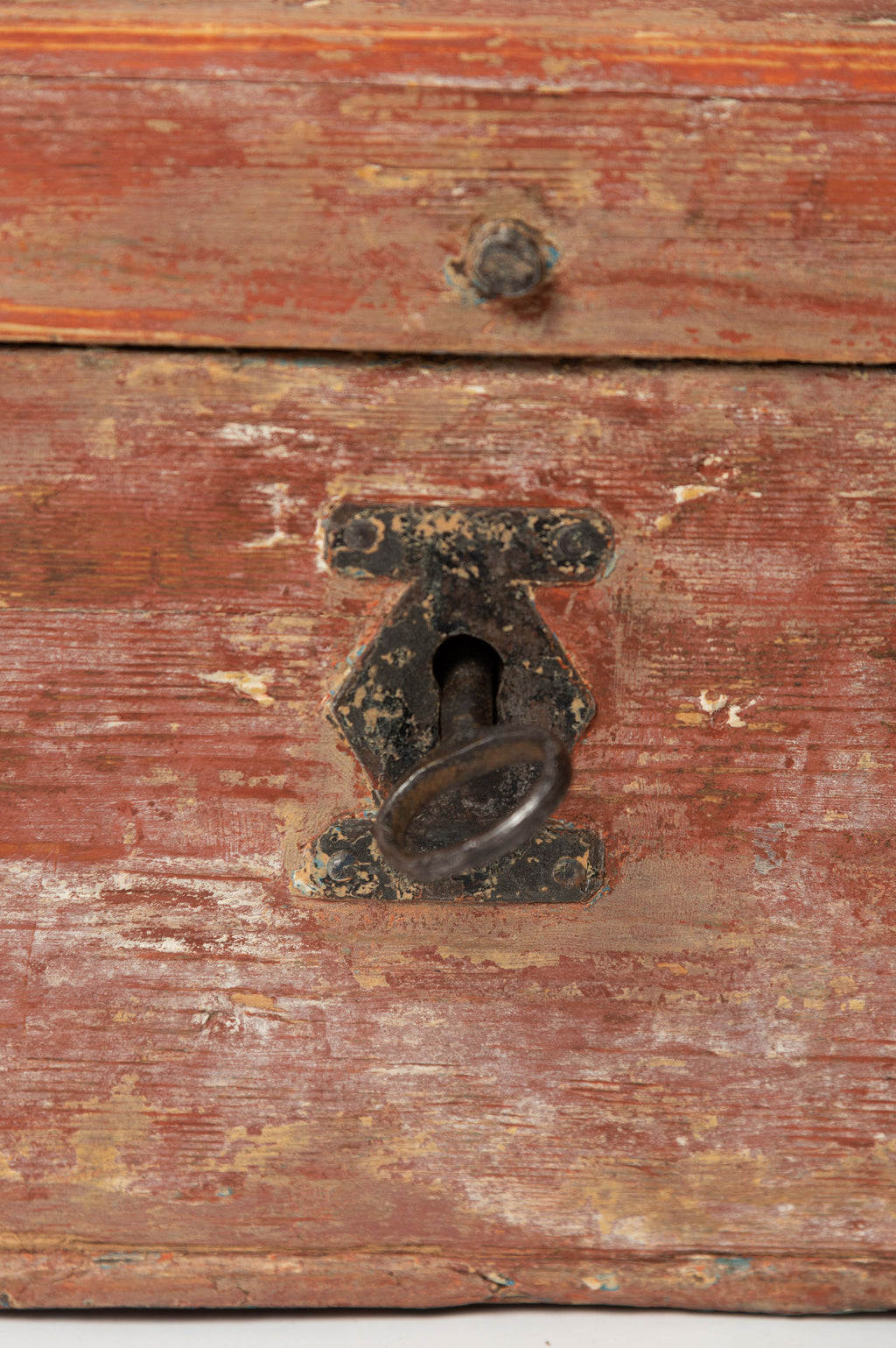 Antique 18th Century Swedish Writing box, original paint