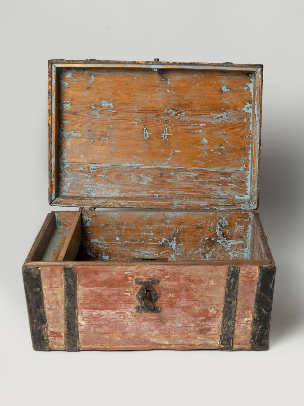 Antique 18th Century Swedish Writing box, original paint