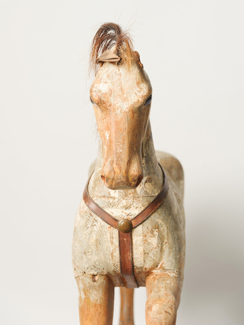 Amazing Antique Swedish Rocking horse, original paint