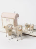 Antique German Putz Sheep