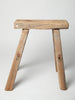 Antique Rustic Elm Stool Number 7