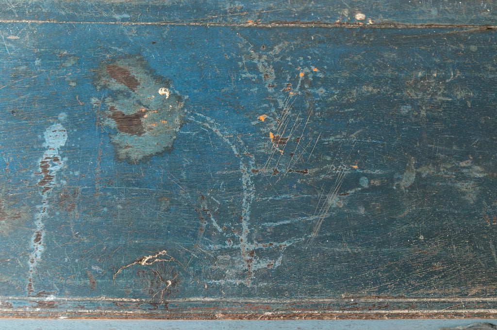 Huge Antique 19th Century Swedish Marriage Trunk