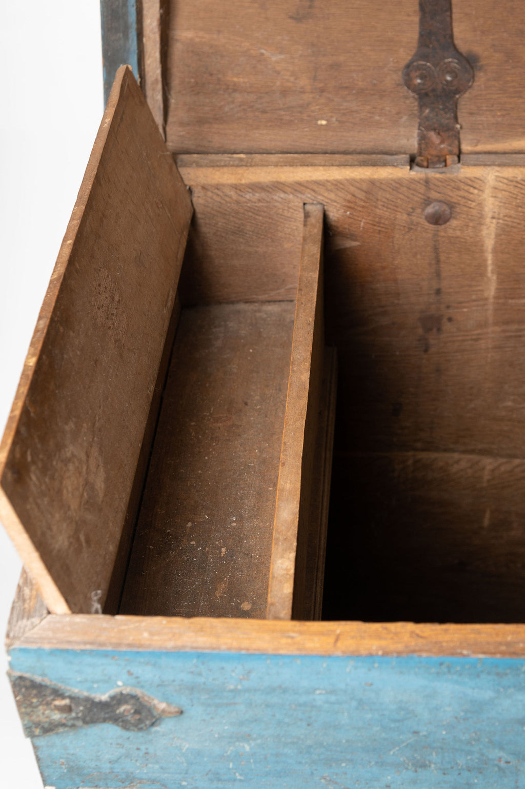 Huge Antique 19th Century Swedish Marriage Trunk