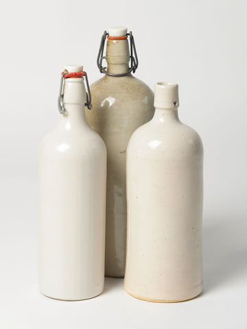 Collection of French Stoneware Bottles