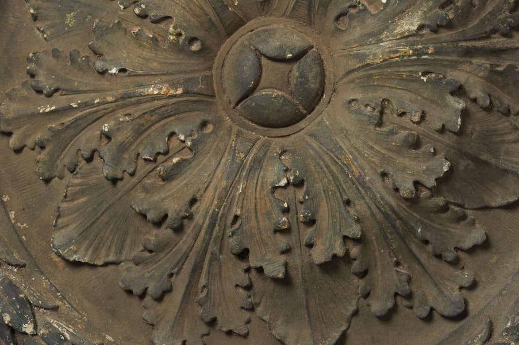 Antique French Plaster Ceiling Rose/Moulding