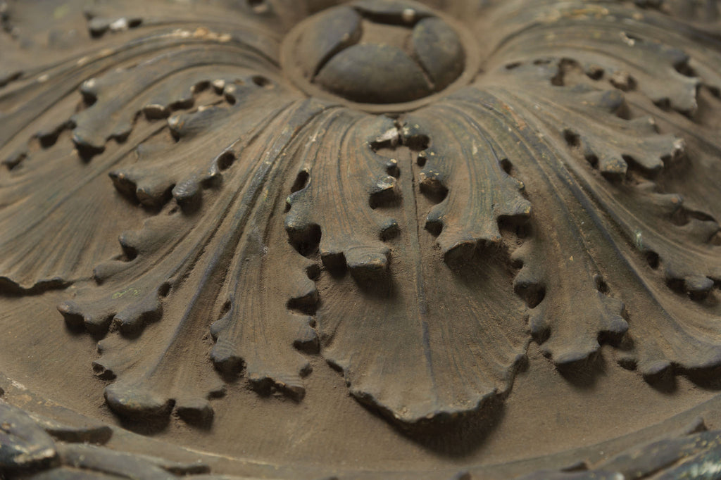 Antique French Plaster Ceiling Rose/Moulding