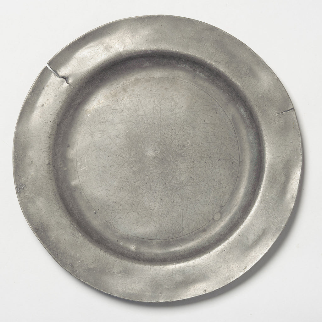 Collection Antique Pewter Plates
