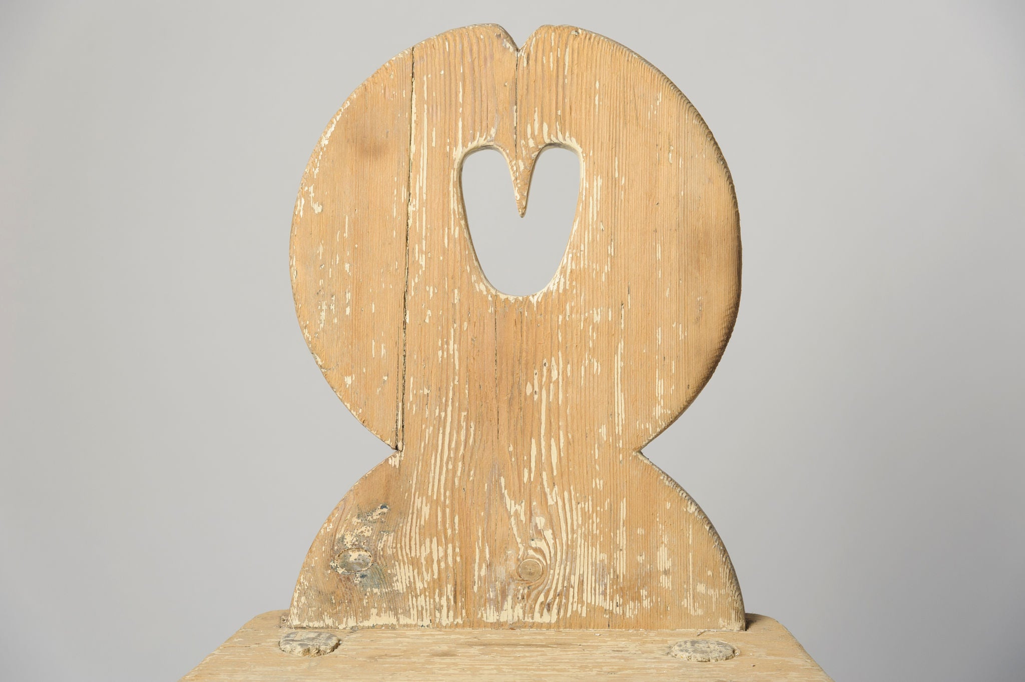 Antique Swedish Milking Chair