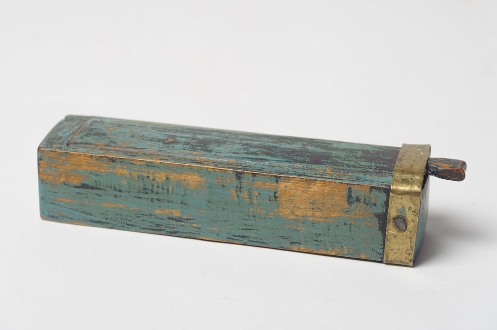 Handmade Swedish Pen box with original paint
