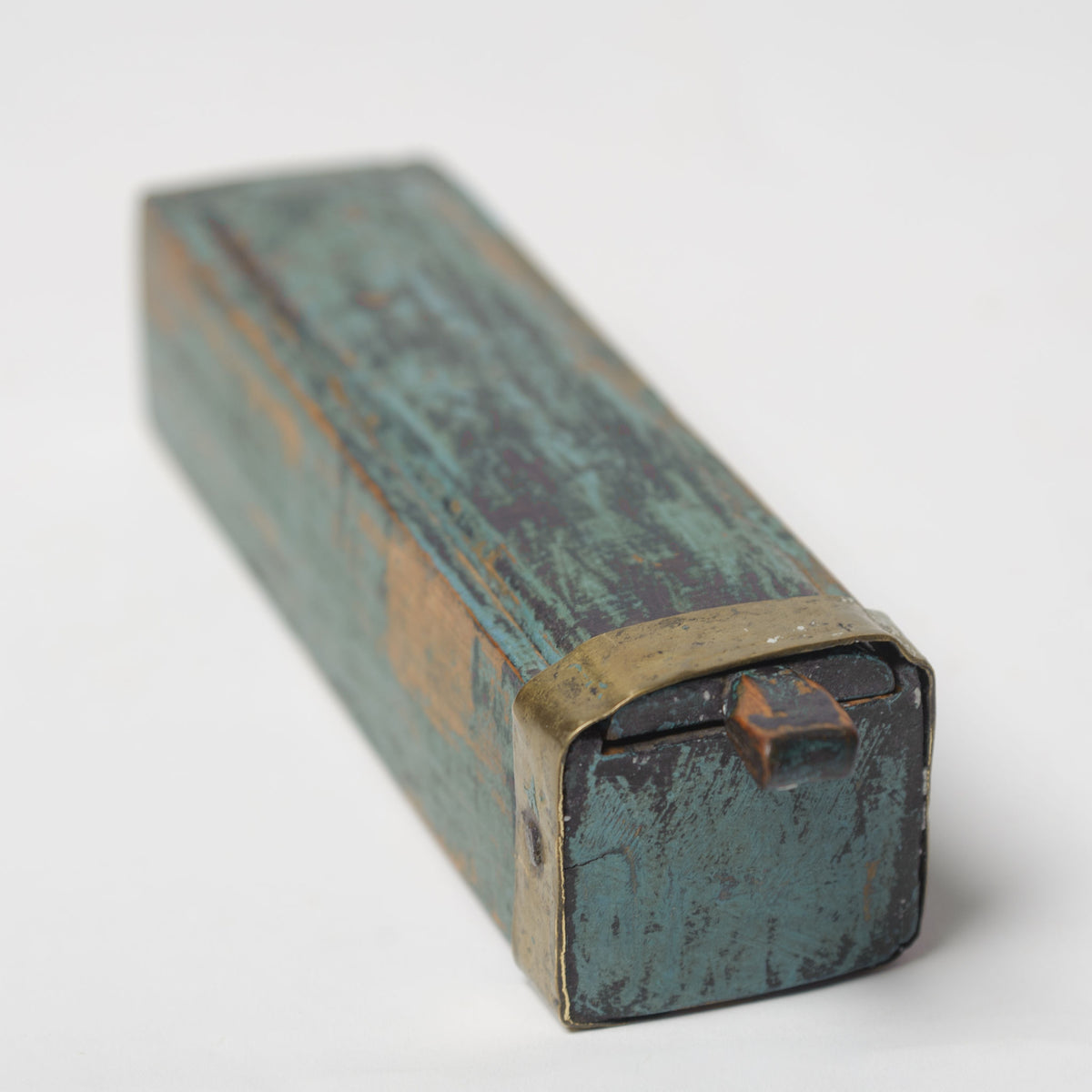 Handmade Swedish Pen box with original paint