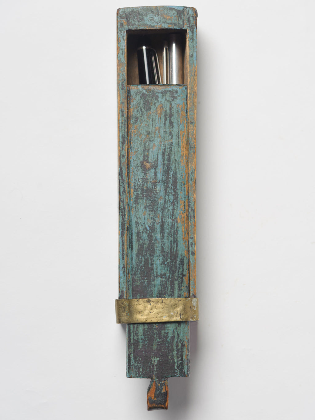 Handmade Swedish Pen box with original paint