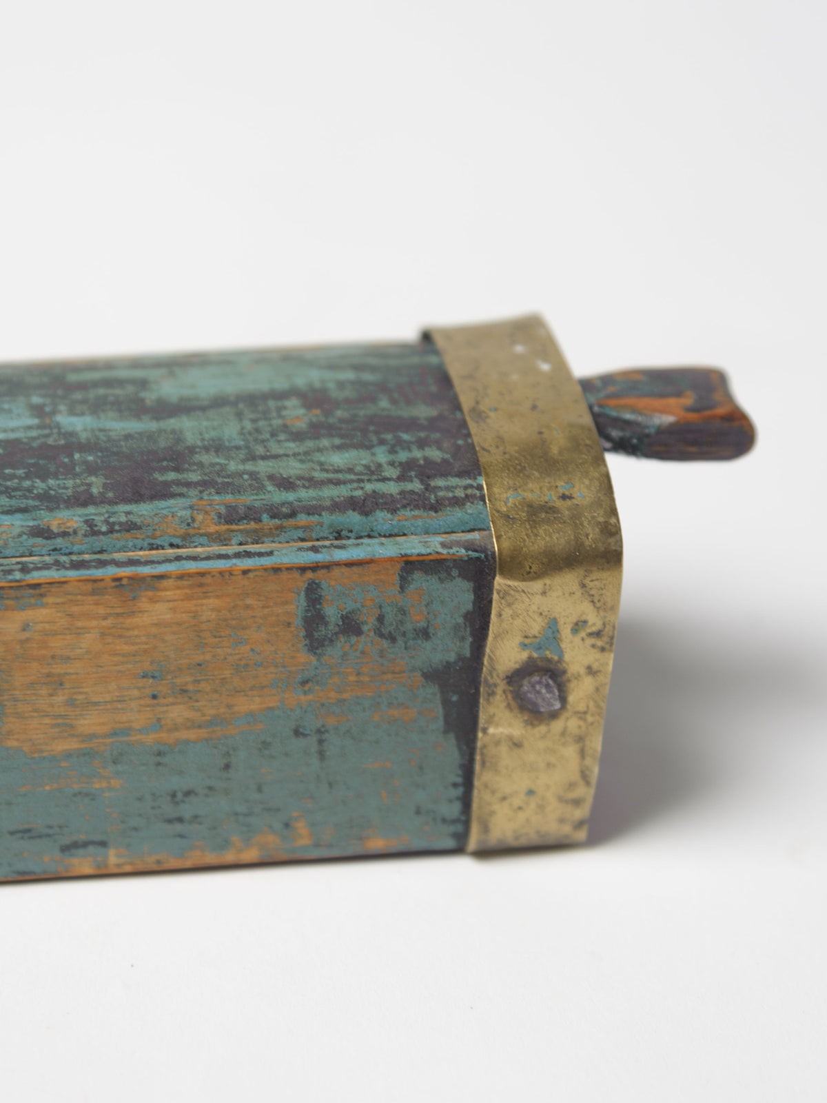 Handmade Swedish Pen box with original paint