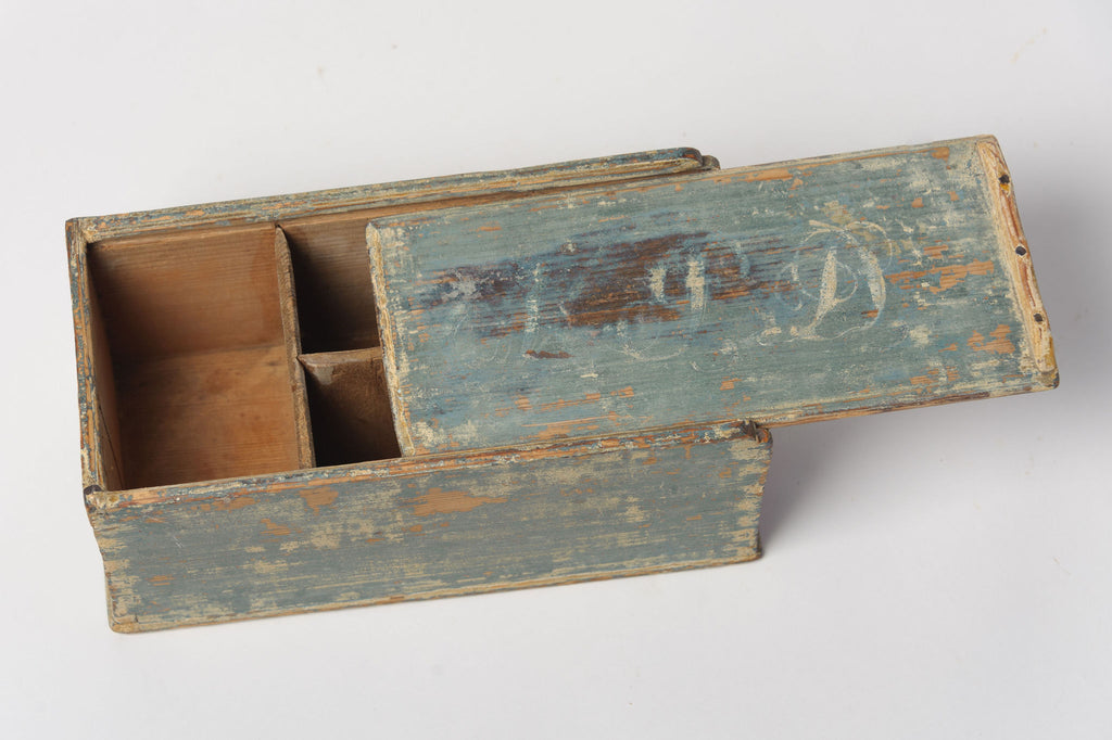Antique Swedish Spice Box with original paint