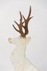 Handcrafted steel stag decorations