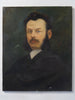 Fabulous Signed Antique French Oil Portrait Painting by Paul De Frick