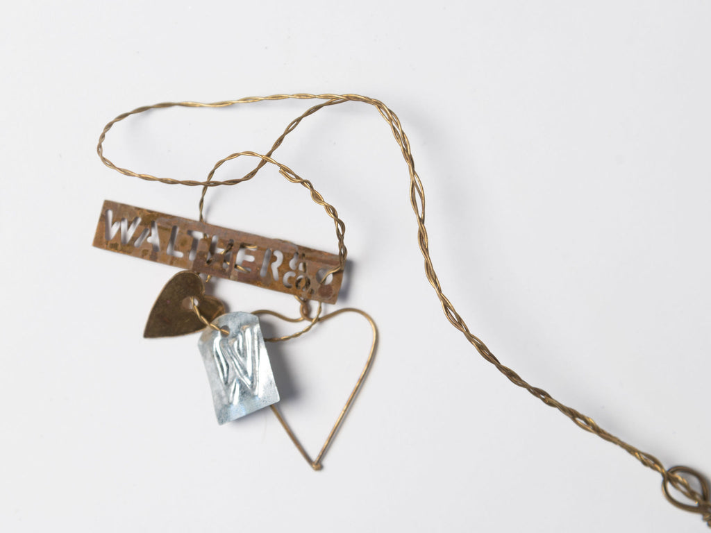 Walther & Co hanging acorns decoration