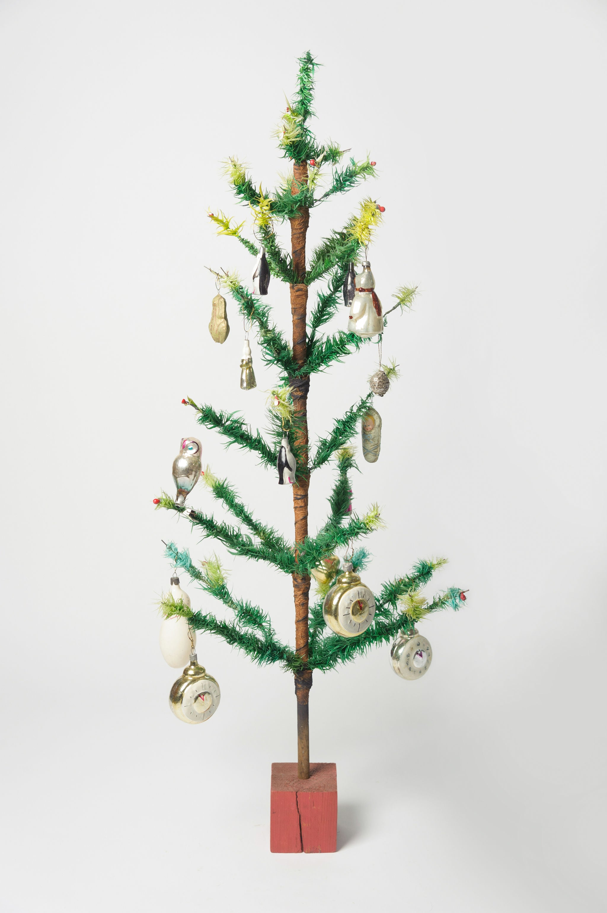 Vintage Glass tree decorations from Russia and Ukraine