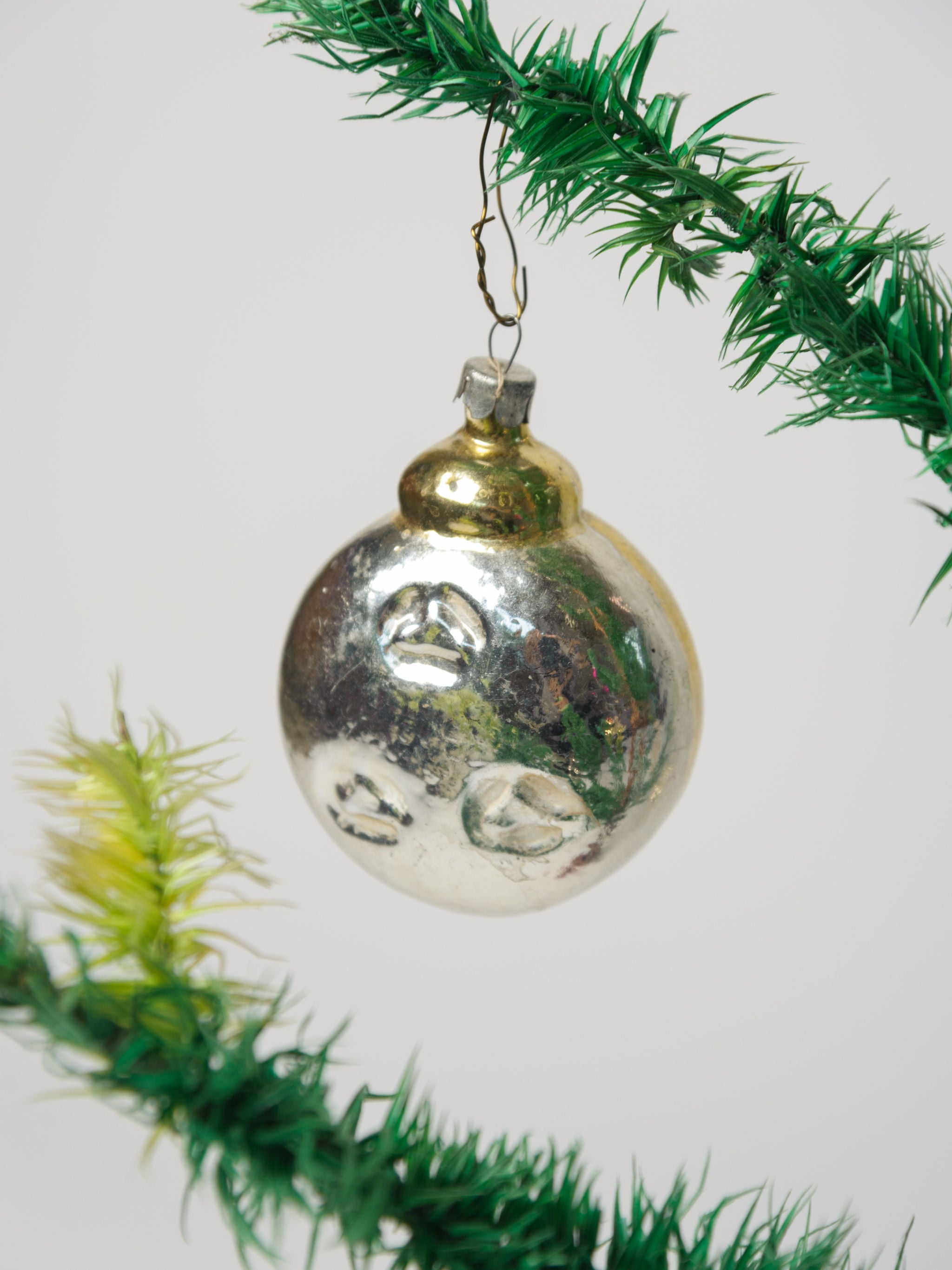 Vintage Glass tree decorations from Russia and Ukraine