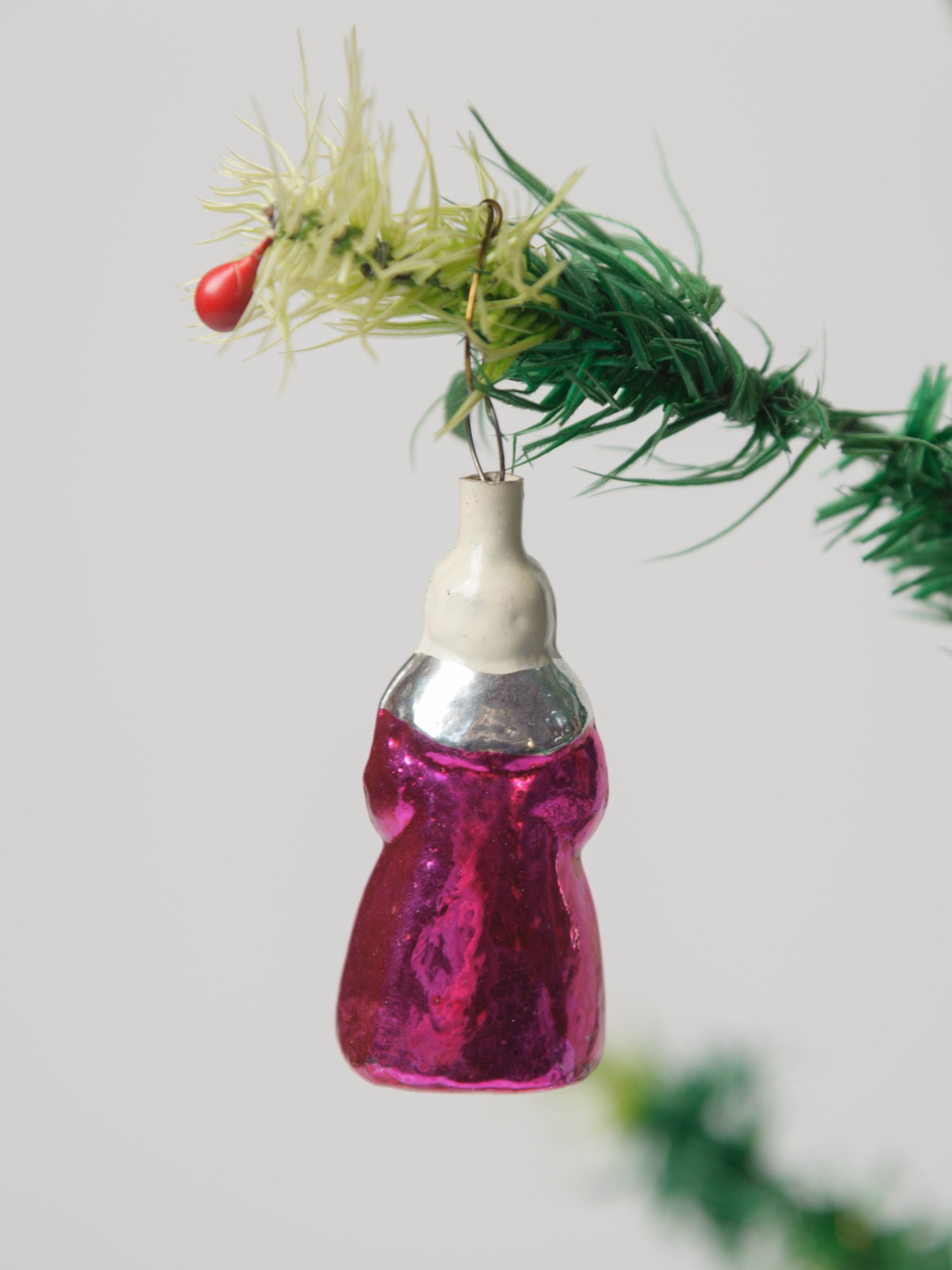 Vintage Glass tree decorations from Russia and Ukraine