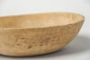 Antique Swedish Root Bowl with inscription and metal repairs